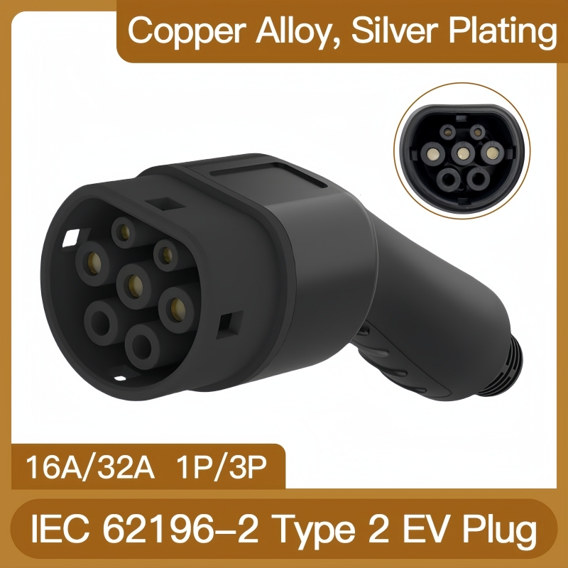 Ev Charger Adapter - Enchufe de cargador EV macho/hembra Tipo