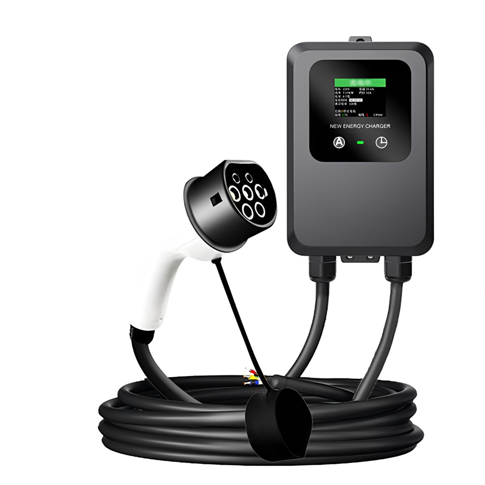 Wallbox Ev - Cargador EV 32A-24A-16A-8A 7KW 1 fase