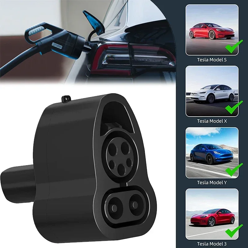 Para Tesla Model 3/X/Y/S EV ca - Ev Charger Adapter reseña y precio