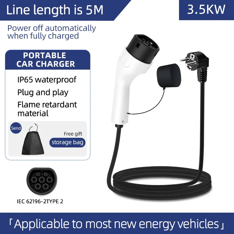 Cargador portátil ROMADA de 3. - Ev Charger Adapter reseña y precio