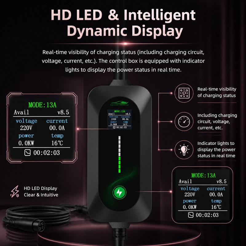 Cargador de Vehículos Eléctric - Ev Charging Cable reseña y precio